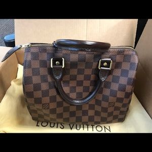 Louis Vuitton Speedy 25 Damier Ebene